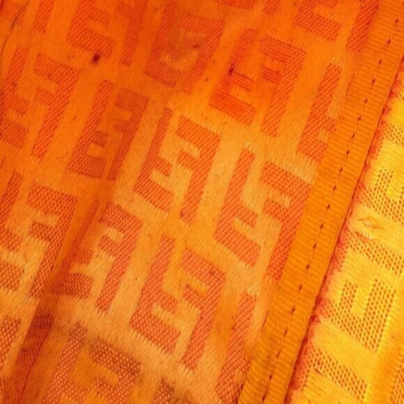 Fendi Zucca Zuccino Pink Canvas Pochette Shoulder Bag - Picture 13 of 16